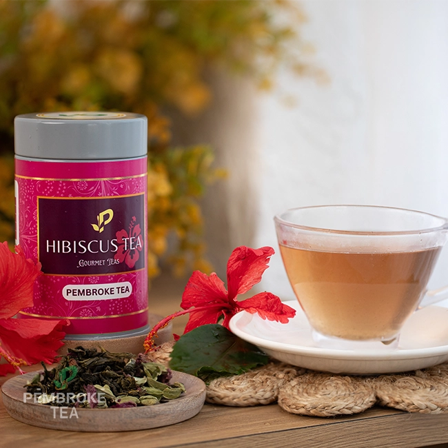 Wholesale hibiscus tea packs from Nilgiris, India for international brands and herbal tea distributors