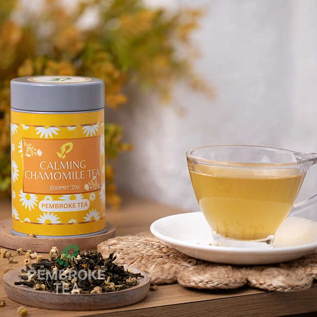 High-quality calming herbal tea made in India using the clean-label ingredients & mindful sourcing