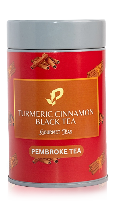 Turmeric cinnamon black tea offering bold flavor and natural health benefits in every sip