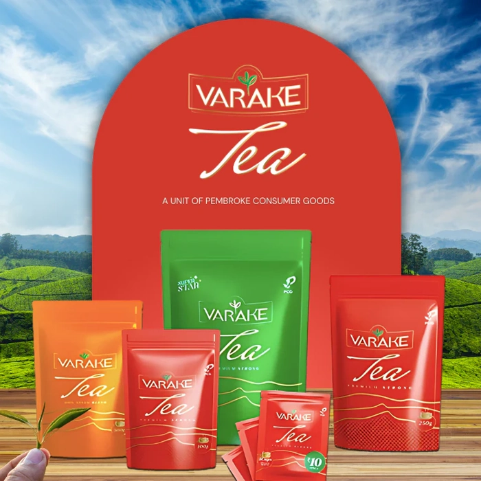 Bold and strong Varake Assam tea packed for bulk use in homes, hotels, and canteens across India.