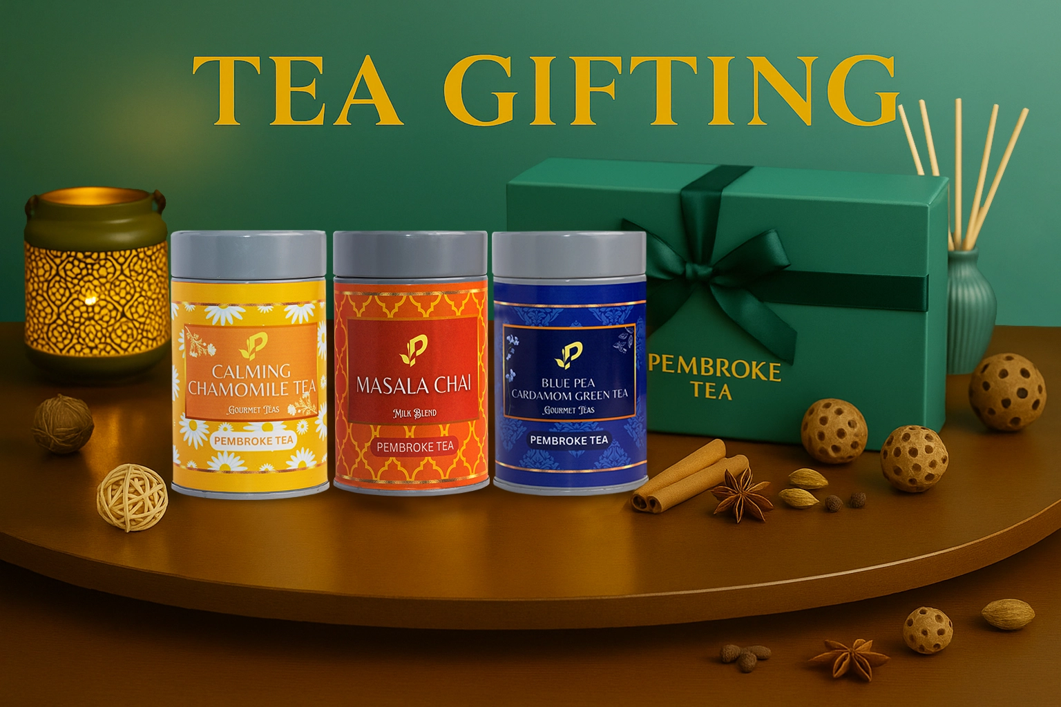 Indian tea supplier offering premium corporate gifting boxes for the bulk orders and global shipping.