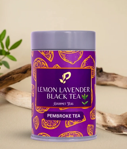 Black tea combined with lemon zest and calming lavender to offer floral-citrus fusion in every cup