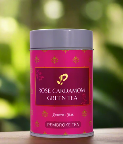 Floral rose petals & aromatic cardamom blended in tea offering naturally sweet, refreshing experience