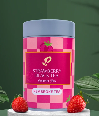 Fruity tea with strawberry sweetness and lemon tang, perfect for summer refreshment and antioxidants